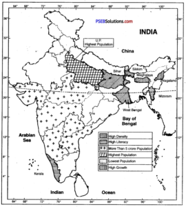 PSEB 10th Class SST Solutions Geography Chapter 7 Population – PSEB ...