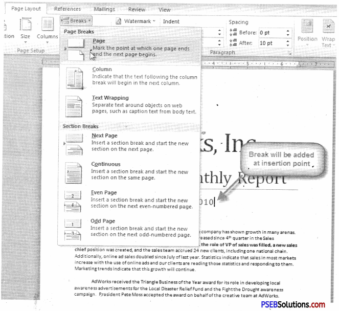 PSEB 10th Class Computer Notes Chapter 1 Office Tools Notes 12