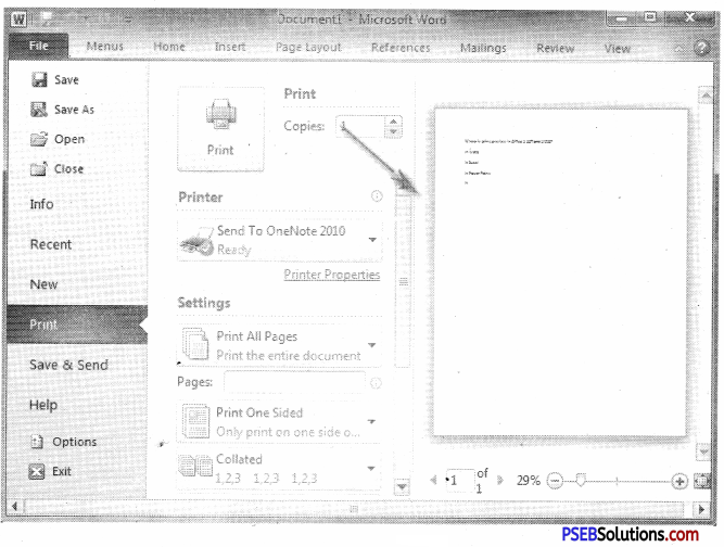 PSEB 10th Class Computer Notes Chapter 1 Office Tools Notes 18