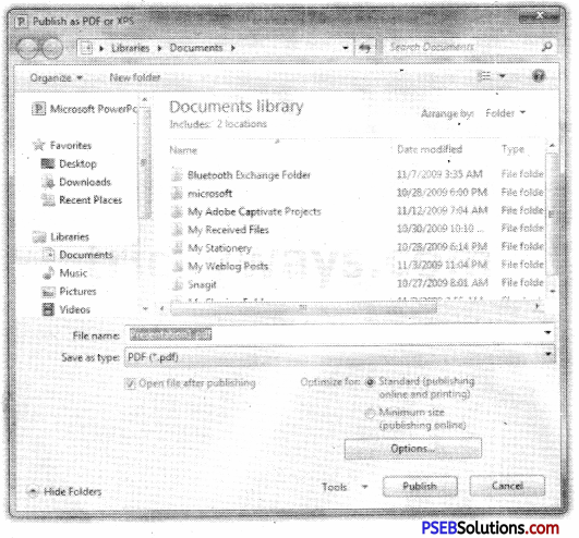 PSEB 10th Class Computer Notes Chapter 1 Office Tools Notes 24