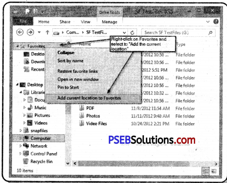 PSEB 7th Class Computer Solutions Chapter 2 Windows Explorer 1