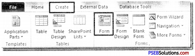 PSEB 9th Class Computer Notes Chapter 5 Introduction to MS-Access 9