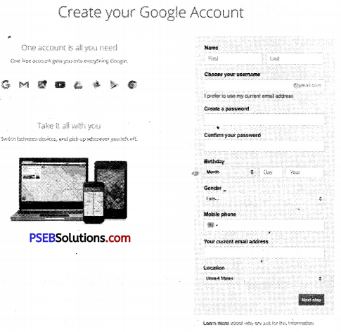 PSEB 9th Class Computer Notes Chapter 6 Internet Applications 2