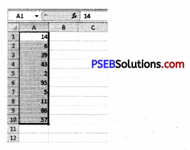 PSEB 9th Class Computer Solutions Chapter 1 MS Excel Part-I Img 4