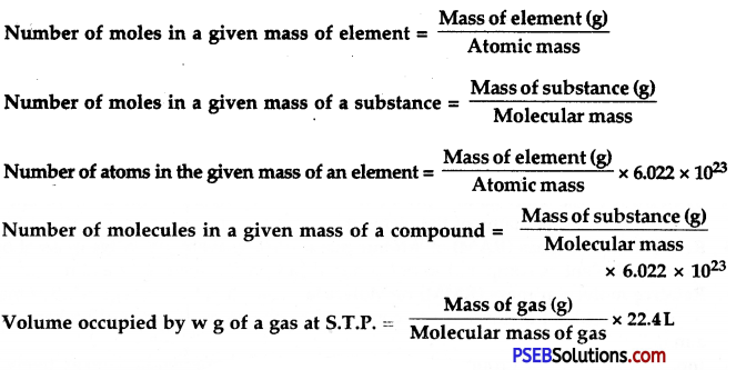 PSEB 9th Class Science Solutions Chapter 3 Atoms and Molecules 6