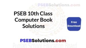 english grammar book class 10 pseb solutions