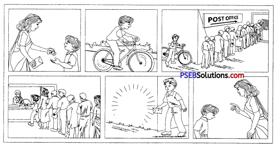 PSEB 10th Class English Reading Comprehension Unseen Picture Poster Based 5