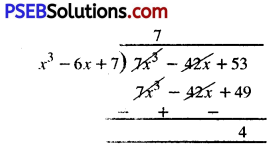 PSEB 10th Class Maths Solutions Chapter 2 Polynomials Ex 2.3 10
