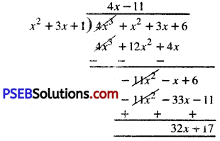 PSEB 10th Class Maths Solutions Chapter 2 Polynomials Ex 2.3 11