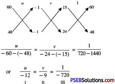 PSEB 10th Class Maths Solutions Chapter 3 Pair of Linear Equations in Two Variables Ex 3.6 12