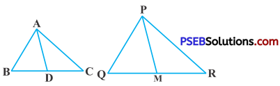 PSEB 10th Class Maths Solutions Chapter 6 Triangles Ex 6.3 18