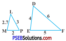 PSEB 10th Class Maths Solutions Chapter 6 Triangles Ex 6.3 3