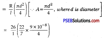 PSEB 10th Class Science Important Questions Chapter 12 Electricity 6