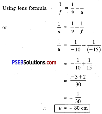 PSEB 10th Class Science Solutions Chapter 10 Light Reflection and Refraction 6