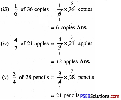 PSEB 6th Class Maths Solutions Chapter 5 Fractions Ex 5.1 10