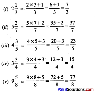 PSEB 6th Class Maths Solutions Chapter 5 Fractions Ex 5.2 8