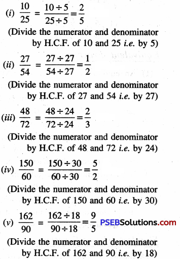 PSEB 6th Class Maths Solutions Chapter 5 Fractions Ex 5.3 5