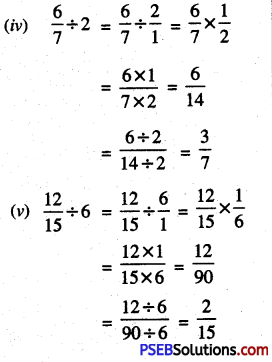 PSEB 6th Class Maths Solutions Chapter 5 Fractions Ex 5.5 3