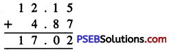 PSEB 6th Class Maths Solutions Chapter 6 Decimals Ex 6.4 1