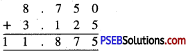 PSEB 6th Class Maths Solutions Chapter 6 Decimals Ex 6.4 19