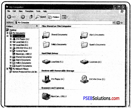 PSEB 7th Class Computer Notes Chapter 2 Windows Explorer 5