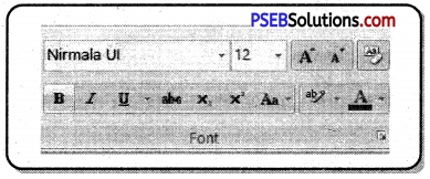 PSEB 7th Class Computer Notes Chapter 4 Microsoft Word Part-II 12