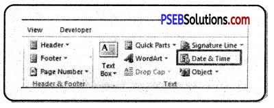 PSEB 7th Class Computer Notes Chapter 4 Microsoft Word Part-II 35