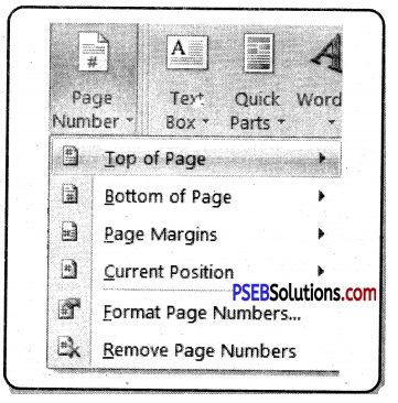 PSEB 7th Class Computer Notes Chapter 4 Microsoft Word Part-II 36