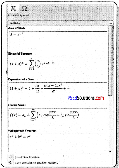 PSEB 7th Class Computer Notes Chapter 4 Microsoft Word Part-II 40