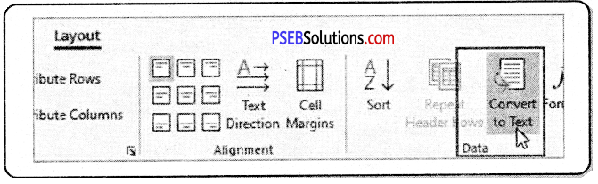 PSEB 7th Class Computer Notes Chapter 6 Microsoft Word Part-IV 4
