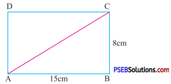 PSEB 7th Class Maths Solutions Chapter 11 Perimeter and Area Ex 11.2 3