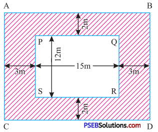 PSEB 7th Class Maths Solutions Chapter 11 Perimeter and Area Ex 11.4 10