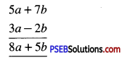 PSEB 7th Class Maths Solutions Chapter 12 Algebraic Expressions Ex 12.2 2
