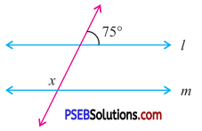PSEB 7th Class Maths Solutions Chapter 5 Lines and Angles Ex 5.2 22