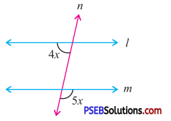 PSEB 7th Class Maths Solutions Chapter 5 Lines and Angles Ex 5.2 8