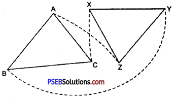 PSEB 7th Class Maths Solutions Chapter 7 Congruence of Triangles Ex 7.1 13