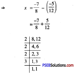 PSEB 7th Class Maths Solutions Chapter 9 Rational Numbers Ex 9.2 4