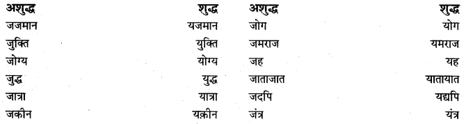 PSEB 9th Class Hindi Vyakaran वर्तनी 38