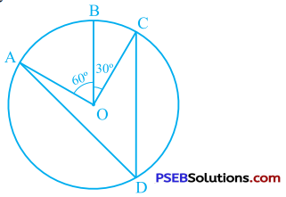 PSEB 9th Class Maths Solutions Chapter 10 Circles Ex 10.5 1