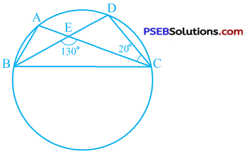 PSEB 9th Class Maths Solutions Chapter 10 Circles Ex 10.5 5