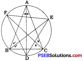 PSEB 9th Class Maths Solutions Chapter 10 Circles Ex 10.6 9