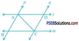PSEB 9th Class Maths Solutions Chapter 7 Triangles Ex 7.1 4