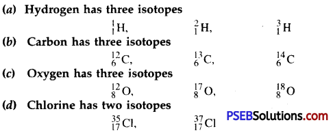 PSEB 9th Class Science Important Questions Chapter 4 Structure of the Atom 9