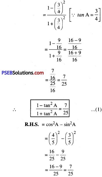 PSEB 10th Class Maths Solutions Chapter 8 Introduction to Trigonometry Ex 8.1 11