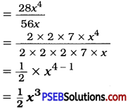 PSEB 8th Class Maths Solutions Chapter 14 Factorization Ex 14.3 1