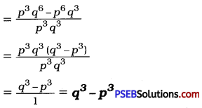 PSEB 8th Class Maths Solutions Chapter 14 Factorization Ex 14.3 10