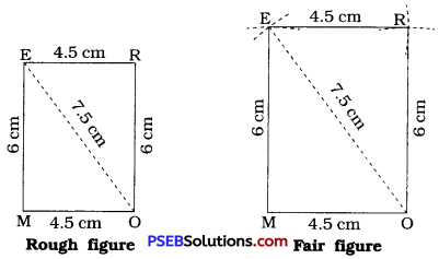 PSEB 8th Class Maths Solutions Chapter 4 Practical Geometry Ex 4.1 3