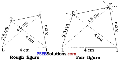 PSEB 8th Class Maths Solutions Chapter 4 Practical Geometry Ex 4.2 2