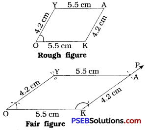 PSEB 8th Class Maths Solutions Chapter 4 Practical Geometry Ex 4.5 4