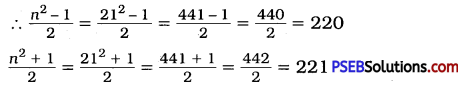 PSEB 8th Class Maths Solutions Chapter 6 Squares and Square Roots InText Questions 1